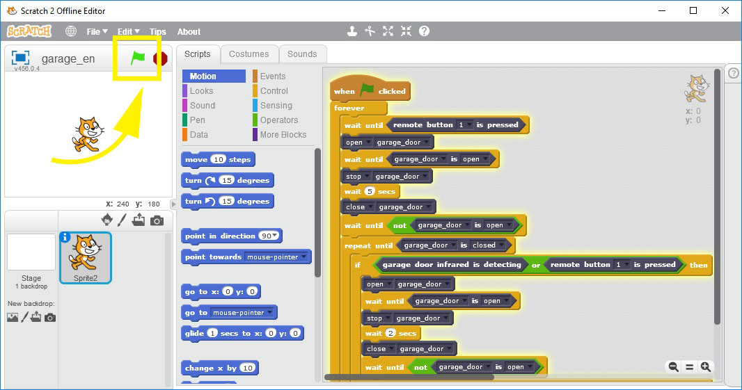 Scratch 2.0 store online editor